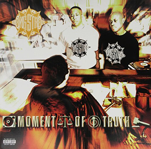 Album cover featuring Guru and DJ Premier behind a judge in a courtroom.