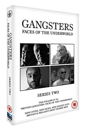 DVD cover for “Gangsters: Faces Of The Underworld - Series Two” featuring portraits.