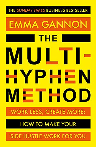 Yellow book cover with bold black and orange text: "The Multi-Hyphen Method".