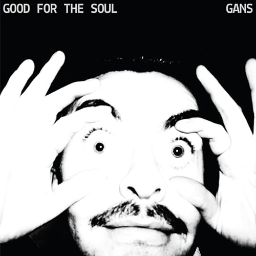 CD cover for Gans’ “Good For The Soul” featuring a distorted face.