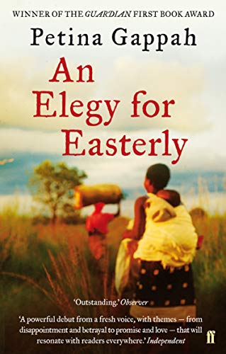 Book cover showing a woman carrying a child in a field at sunset.