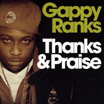 Gappy Ranks CD cover featuring a portrait of the artist.