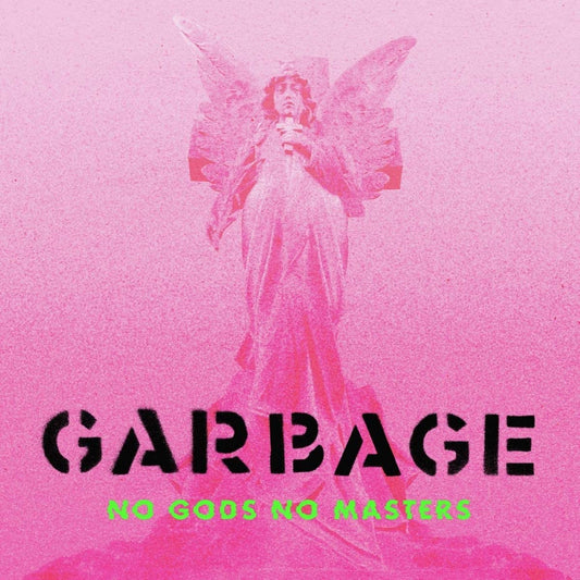 Garbage No Gods No Masters CD album with case, disc, and open booklet displayed.