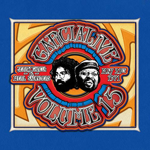 Album cover featuring portraits of Jerry Garcia and Merl Saunders.