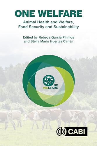 Book cover with text "One Welfare" and images of cattle in a field.