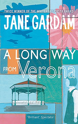Book cover: colorful, stylized illustration of a gazebo, flowers, and planes.