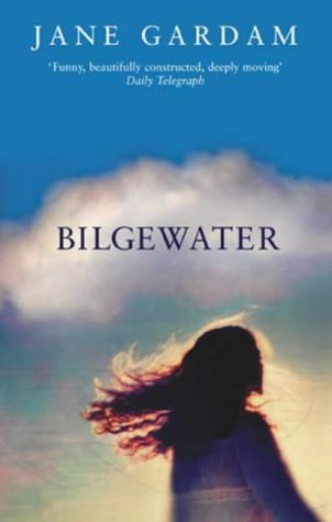 Book cover for Bilgewater by Jane Gardam featuring a silhouette against a cloudy sky.