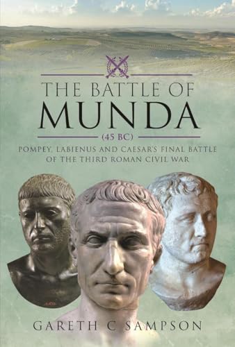 Book cover depicting busts of Roman figures and a battle landscape.