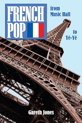 Book cover: "French Pop" with Eiffel Tower image and French flag.