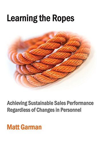 Book cover with orange rope and title "Learning the Ropes" by Matt Garman.