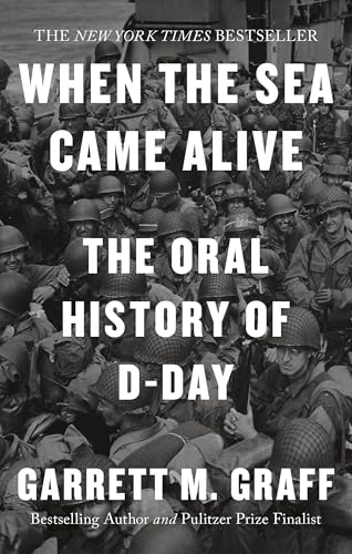 Book cover: “When the Sea Came Alive,” depicting soldiers in helmets.