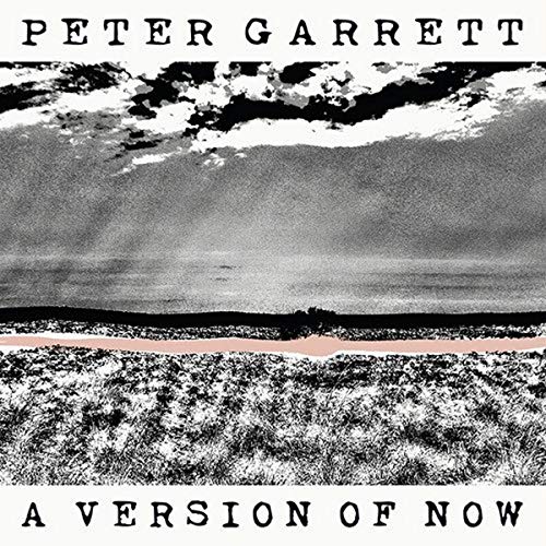 CD cover for Peter Garrett’s “A Version of Now” with abstract art.