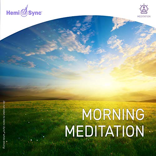 CD cover with a sunny landscape and "Morning Meditation" text.