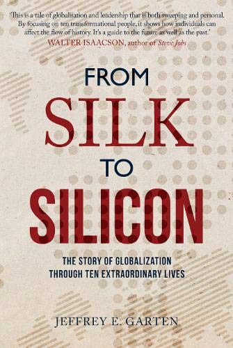 Book cover: "From Silk to Silicon" with red text on a textured background.