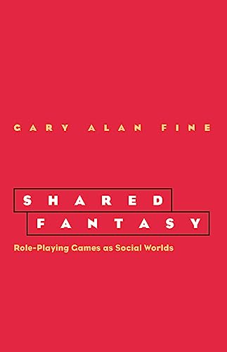 Red book cover with gold and white text: "Shared Fantasy" by Gary Alan Fine.