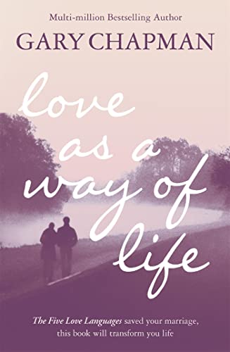 Book cover: “Love As A Way of Life” with couple walking by water.