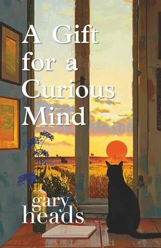 Book cover with colorful abstract shapes, titled "A Gift for a Curious Mind.