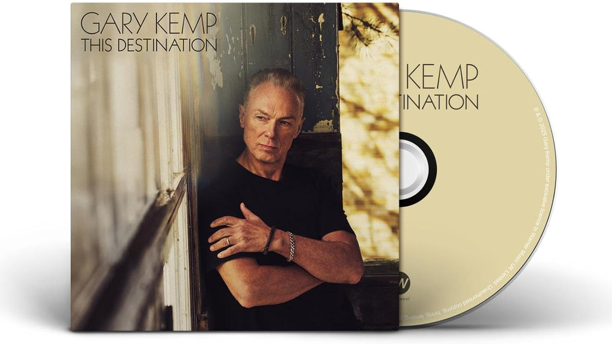 Gary Kemp album "This Destination" CD cover with portrait of the artist.
