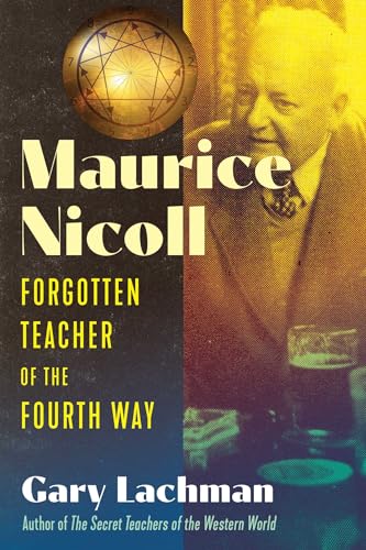 Book cover featuring portrait of Maurice Nicoll and a geometric diagram.