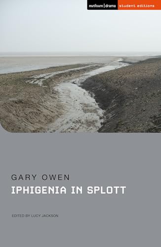 Book cover: "Iphigenia in Splott" with a coastal landscape image.