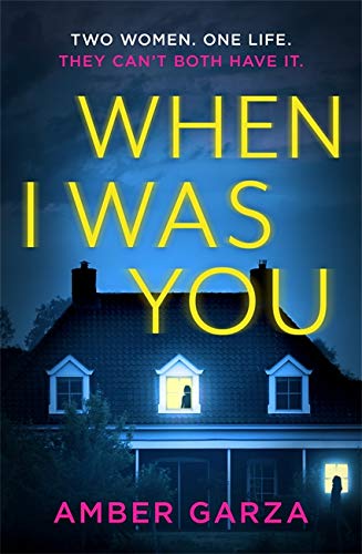 Book cover: dark house with glowing window, yellow title "When I Was You".