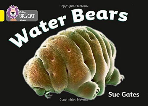 Book cover featuring a close-up image of a small, segmented water bear.