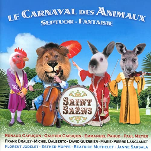 CD cover featuring anthropomorphic animals playing musical instruments.
