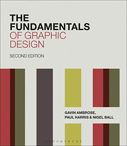 Book cover: "The Fundamentals of Graphic Design," second edition, authors listed.