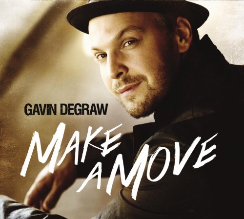 CD cover for Gavin Degraw’s “Make A Move” featuring his portrait.