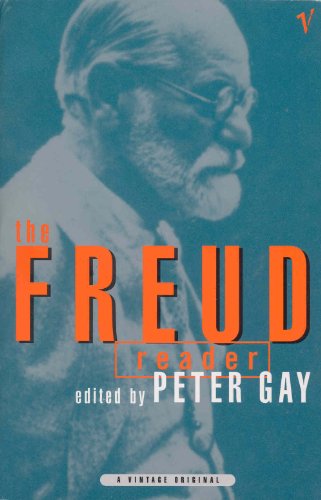 Book cover: "The Freud Reader" featuring a portrait of Sigmund Freud.