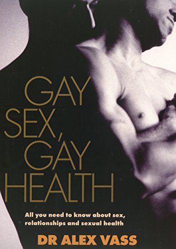 Book cover with two men in silhouette and gold text: “Gay Sex, Gay Health.”