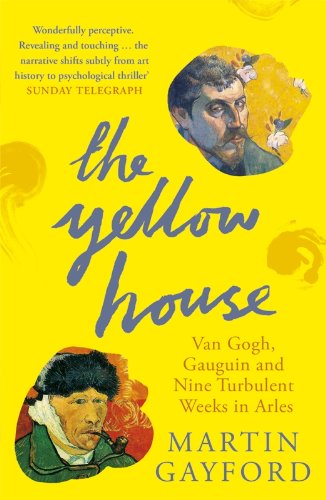 Book cover: yellow background with portraits of Van Gogh and Gauguin.