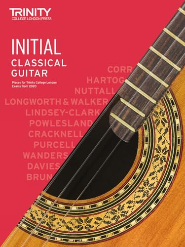 Red book cover with a close-up of a classical guitar soundhole.