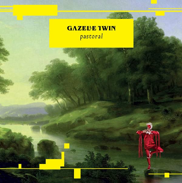 Album cover for Gazelle Twin’s Pastoral, featuring a figure in a landscape.