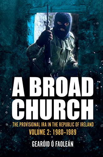 Book cover featuring a masked person holding a rifle against a dark blue background.