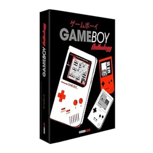 Black box for "Game Boy Anthology" featuring a classic Game Boy console.