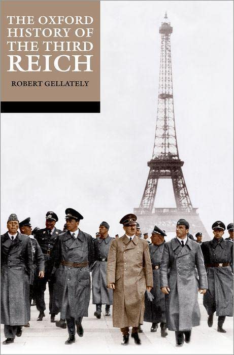 Book cover: “The Oxford History of the Third Reich” with soldiers and Eiffel Tower.