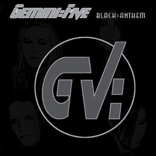 CD cover for Gemini Five’s “Black Anthem” featuring band members’ faces.