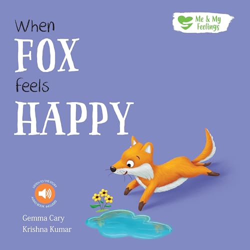 Book cover: orange fox, blue background, and large white title text.