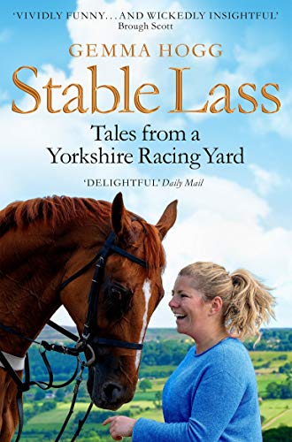 Book cover featuring a woman and chestnut horse in a rural setting.