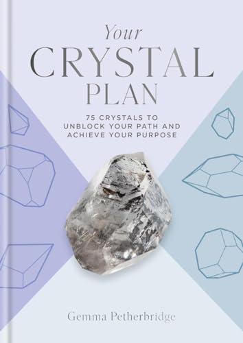 Book cover: "Your Crystal Plan" with a clear quartz crystal image.