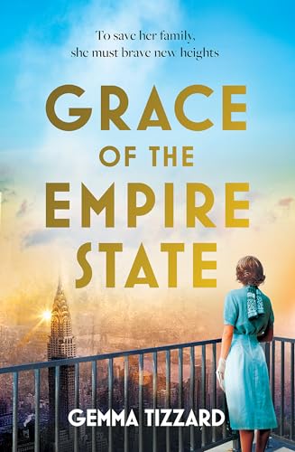 Book cover with woman looking at the Empire State Building.