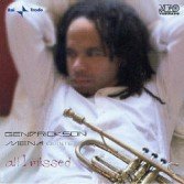 CD cover featuring a man with a trumpet, album title "All I Missed".