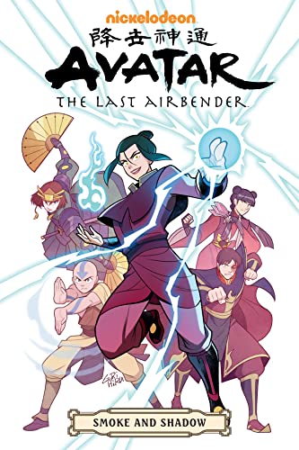 Cover art for Avatar: The Last Airbender featuring Azula, Aang, Zuko, and other characters.