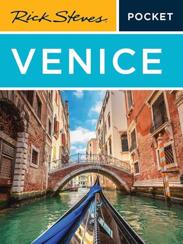 Rick Steves Venice guidebook cover with a canal and bridge scene.