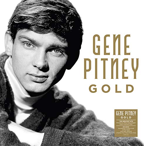 Black and white portrait of Gene Pitney with album title "Gold".