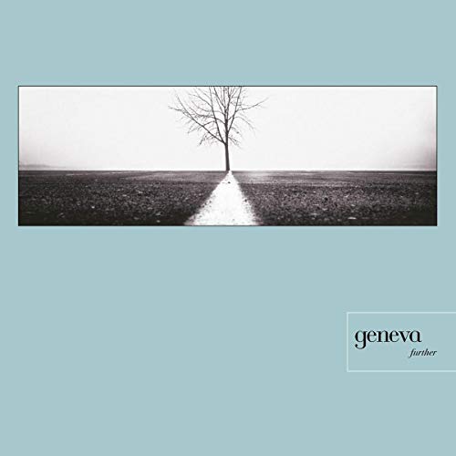 Black and white album cover with a lone tree in a field.
