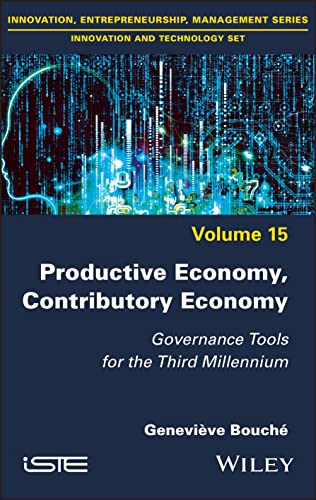 Book cover: “Productive Economy” with digital brain imagery, volume 15.