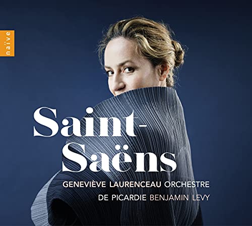 CD cover featuring Geneviève Laurenceau, a portrait in gray tones.
