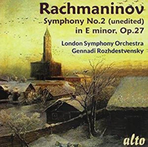 CD cover featuring a painting of a village with a church tower at sunset.